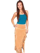 American Indian/Western Suede Skirt