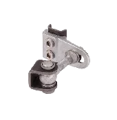 180° weld-on 4D adjustable hinge