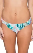Aerin Rose Women's Havana Rogue Strap Bikini Bottom