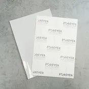 Forever Laser Tattoo Paper - 8.27" X 11.69" - 100 Pack