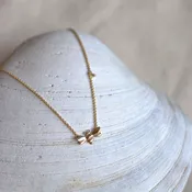 Gold Bee Necklace
