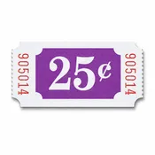$0.25 Ticket