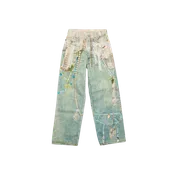 Acne Studios Lace Wide leg Jeans Mid Blu