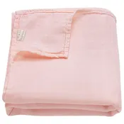 Ali + Oli Bamboo Muslin Swaddle Blanket - Soft Pink
