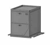 19"W x 32" L x 29"H Tahoe Second Row Storage Drawer with Two (2) Drawer Latch Locking Handles and 1.5" Lip