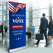 Premium Retractable Banner 33 x 80