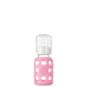 4oz Glass Baby Bottle-Pink