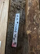 #11400 Wormy Oak Slab
