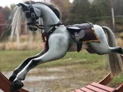 Victorian Carousel Rocking Horse (Small) — Greenfield Woodworks