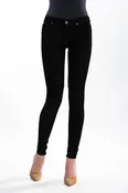 HIGH RISE SKINNY IN BLACK