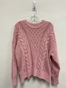 Abercrombie & Fitch Size XL Pink Cable Knit Ladies Sweater