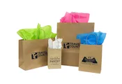 Natural Kraft Paper Shopping Bags