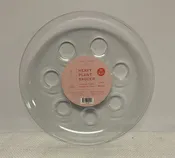 10" CLEAR CARPET SAVER SAUCER