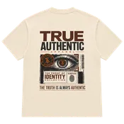 Proof of Identity Eye 300GSM T-Shirt – Cream
