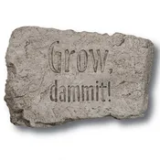 10" Garden Stone - Grow Dammit