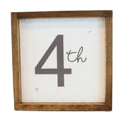 4th Framed Art