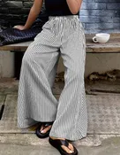 Marlow Striped Casual Pants