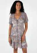 Adelina Puff Sleeve Mini Dress