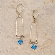 Long Hinged Drop Levers — DeMarcay Jewelry