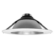 10" CADM: Clear-Spectacle Haze Reflector/White Trim