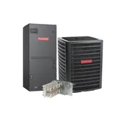 Goodman 1.5 Ton 15.2 SEER2 18000 BTUh AC System, 2 Ton 24000 BTUh Multi-Position Air Handler, R-32 Electric System