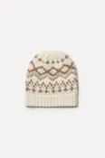Alpaca, wool and cotton hat