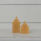 Beeswax House Candle