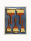 Balais en Blaireau Rectangular Tray
