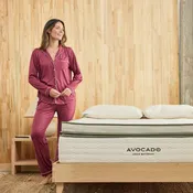 Avocado Green Mattress -  Plush Box-Top