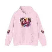 Colorful Graphic Hoodie for Women and Men, Cute Fashion Sweatshirt, Cozy Gift for Kids, Trendy Layering Wear, Party Attire