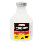 Ivermectin Cattle and Swine Injection - 50 ml