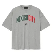 Dallas Mavericks Fear Of God Concrete Heather Mexico City Short Sleeve Tee