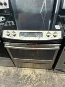 GE electric slide in range stainless steel 30”