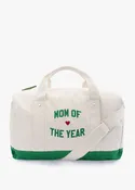 MOM OF THE YEAR CANVAS DUFFLE BAG