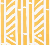 Alan Campbell Fabric: Candu - Custom Yellow on White Suncloth