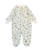 Abc Embroidered Footie