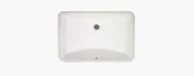 49" Solid Surface Vanity Top with Rectangular Porcelain Bowl