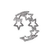 Culbreth's Jewelers Silver Star Ring – Adjustable Stainless Steel Star-Shaped Ring