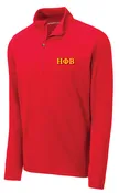Eta Phi Beta Embroidered Quarter-Zip French Terry