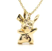 TIFFANY &amp; CO. 18k Solid Gold Arsham Studios Pokémon Pikachu Pendant &amp; Necklace