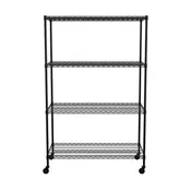 24" x 48" x 72" 4-Tier Wire Rack
