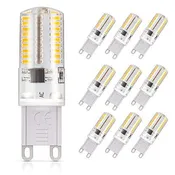 10 pack G9 Dimmable LED bulb