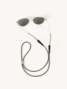 Braided Leather Sunglass Strap
