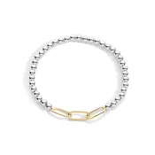 4mm GF Paperclip Bracelet