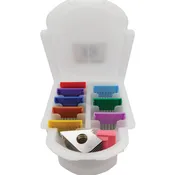 AGS Monarch 5:1 Attachment Guide Comb 9 Piece Sets