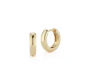 14kt Yellow Gold Small Huggie Hoop Earrings