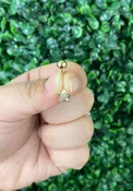 Star 14k Gold Belly Ring