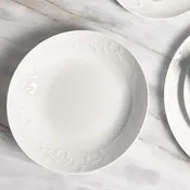 Aqua 1900 9" Shallow Bowl, Set of 4