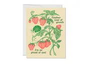 Another Year of Growth birthday greeting card