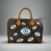 Louis Vuitton Hand-Painted - Evil Eye 🧿